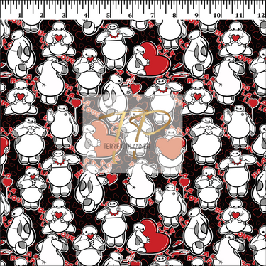 Baymax Fabric half a yard  - READY TO SHIP